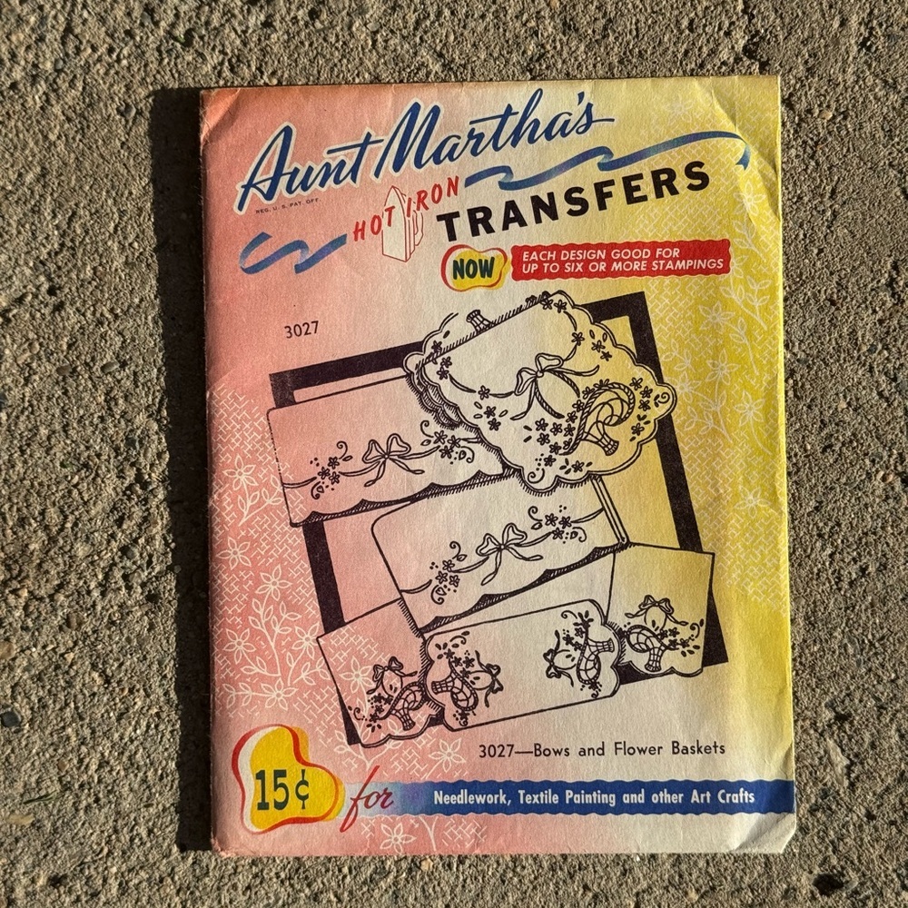 Aunt Martha's Hot Iron Transfers